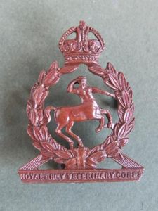 British Army Pre 1953 Royal Army Veterinary Corps Officer's Service …