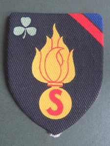 Belgium Army WW2 4th Infantry Brigade Formation Sign