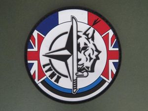 France Foreign Legion 'Operation Lynx (Estonia), Shoulder Patch