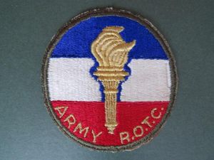 USA Army Post WW2 Reserve Officer Training Corps Arm Patch