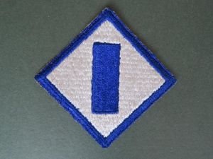 USA Army 1950's 1st Service Command Arm Patch