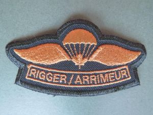 Canada Army 'Rigger' Garrison Dress Parachute Wings