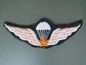 Canada Army 1960's Parachute Wings