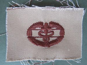 USA Army First Combat Medical Award Badge
