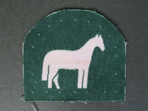 British Army WW2 9th Armoured Brigade Formation Sign