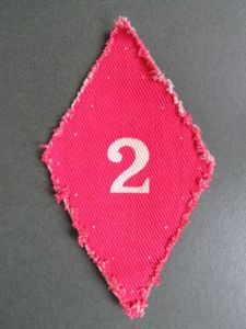 British Army Post WW2 2nd Corps Formation Sign