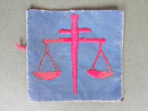 British Army WW2 Royal Artillery 7th Anti-Aircraft Division Formation Sign