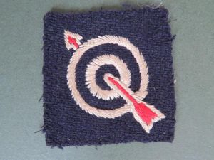 British Army WW2 Royal Artillery 6th Anti-Aircraft Division Formation Sign