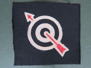 British Army WW2 Royal Artillery 6th Anti-Aircraft Division Formation Sign