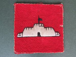 British Army India Pre 1947 Peshwar District Formation Sign