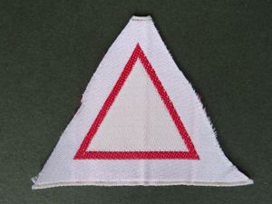 British Army Post War 1st Division Formation Patch