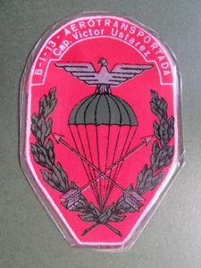 Bolivia Army, B Company, 13th Airborne Infantry Regiment Shoulder Patch