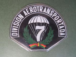 Bolivia Army 7th Air Transport Division Shoulder Patch