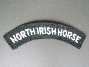British Army WW2/ 1950's North Irish Horse Shoulder Title
