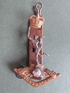 Australian Army Corps of Signals Post 1953 Cap Badge
