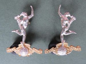 British Army Royal Signals Officer's Collar Badges