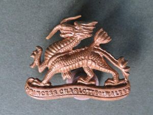 British Army Royal Berkshire Regiment (Princess Charlotte of Wales's) Collar …