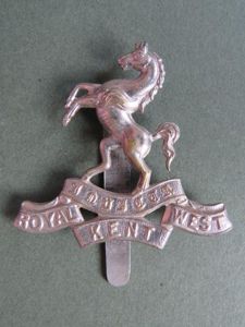British Army The Royal West Kent Regiment Cap Badge