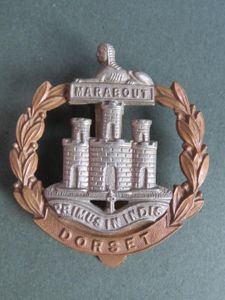 British Army The Dorsetshire Regiment Post 1956 Cap Badge