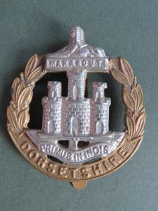 British Army The Dorsetshire Regiment Pre 1956 Cap Badge