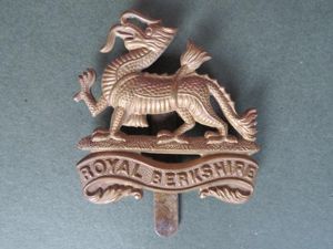 British Army The Royal Berkshire Regiment Cap Badge