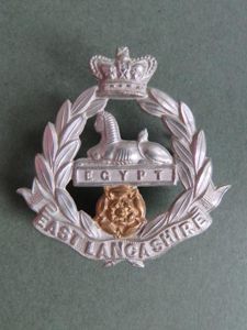 British Army QVC The East Lancashire Regiment Cap Badge