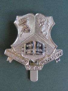 British Army Birmingham University O.T.C. (Officer Training Corps) Cap Badge