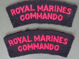 Royal Marines Commando Shoulder Titles