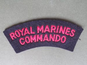 Royal Marines Commando Shoulder Title