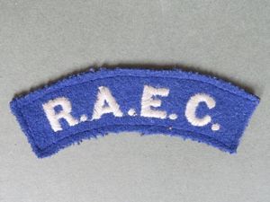 British Army Royal Army Education Corps Shoulder Titles