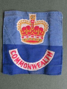 British Commonwealth Post 1953 Commonwealth Brigade Formation Sign