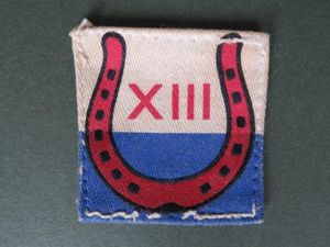 British Army Post WW2 13th Signal Group Formation Sign