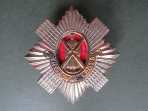 British Army The Royal Scots Glengarry Badge