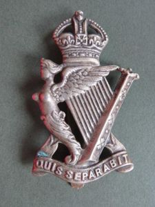 British Army Pre 1953 Royal Ulster Rifles Caubeen Badge