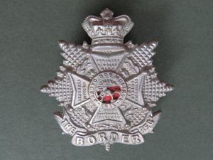 British Army QVC The Border Regiment Cap Badge