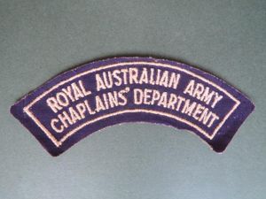 Australia Pre 1962 Royal Australian Army Chaplains' Department Shoulder Title