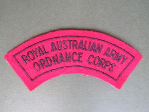 Australia Pre 1962 Royal Australian Army Ordnance Corps Shoulder Title