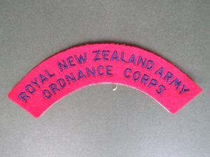 New Zealand Royal New Zealand Army Ordnance Corps Shoulder Title