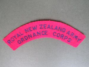 New Zealand Royal New Zealand Army Ordnance Corps Shoulder Title