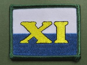 British Army Post WW2 11th (ARRC) Signal Brigade Formation Sign