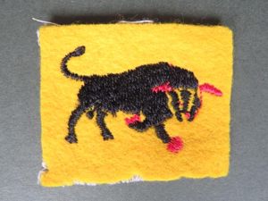 British Army WW2 11th Armoured Division Formation Sign