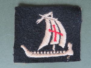 British Army WW2 V Corps Formation Sign