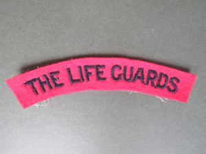 British Army WW2 The Life Guards Shoulder Title