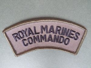 Royal Marines Commando Shoulder Title