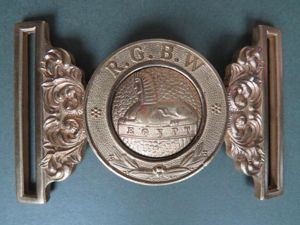 British Army Royal Gloucestershire, Berkshire and Wiltshire Regiment Waist Belt …