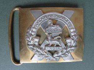 British Army The Gordon Highlanders Waist Belt Clasp