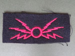 Royal Marines WW2 Period Telecommunications Technician Trade Badge