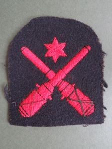 Royal Navy WW2 Period 'Gunlayer' Rating Badge