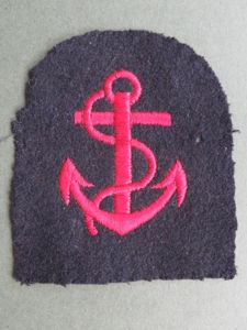 Royal Navy WW2 Period 'Leading Hands' Rank Badge
