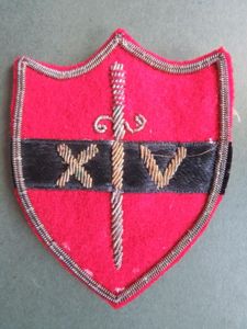 British Army WW2 14th Army Officers Formation Sign